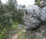 Roca en forma de cap de&nbsp;persona