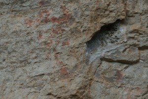 Pintures rupestres de l'Abric de la Baridana I. Rojals, Montblanc, Muntanyes de Prades