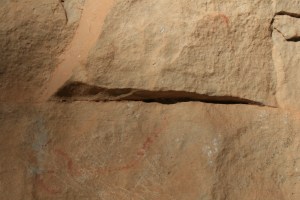 Pintures rupestres de l'Abric de la Baridana II. Rojals, Montblanc, Muntanyes de Prades