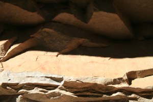 Text amb lletra aràbiga a l'Abric de la Baridana II. Rojals, Montblanc, Muntanyes de Prades