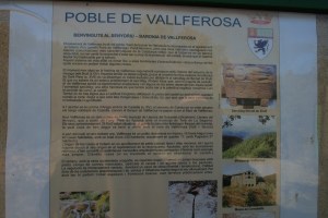 Informació del poble de Vallferosa (I)