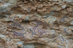 Pintures rupestres de l'Abric I de l'Ermita d'Ulldecona