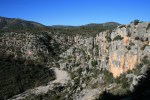 Barranc de la Valltorta des de la Cova dels&nbsp;Cavalls