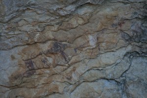 Pintures rupestres de la Cova dels Cavalls. Barranc de la Valltorta