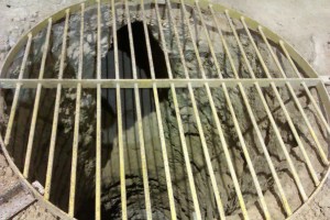 Pou del sondeig d'Amador Romaní a l'Abric Romaní, Capellades