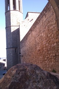 Menhir de l'Àngel, Pedralbes, Barcelona