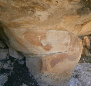 Pintures rupestres de la Balma dels Punts. L'Albi, les Garrigues