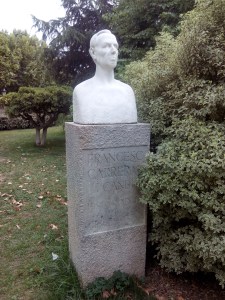 Francesc Carreres i Candi. Bust al Parc de la Ciutadella de Barcelona