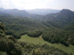 Vistes des de dalt de la Serra dels&nbsp;Bufadors